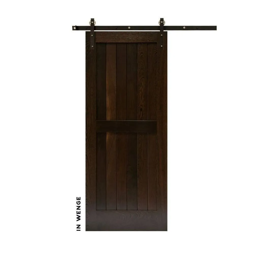 Shaker Double Panel Sliding Barn Door