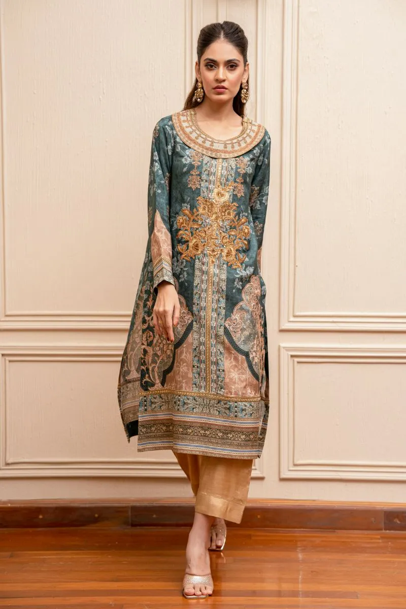 Shamaeel - EKS-06 - Khaddi Silk - 2 Piece