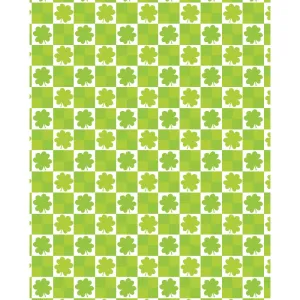 Shamrock Pattern Printed Backdrop