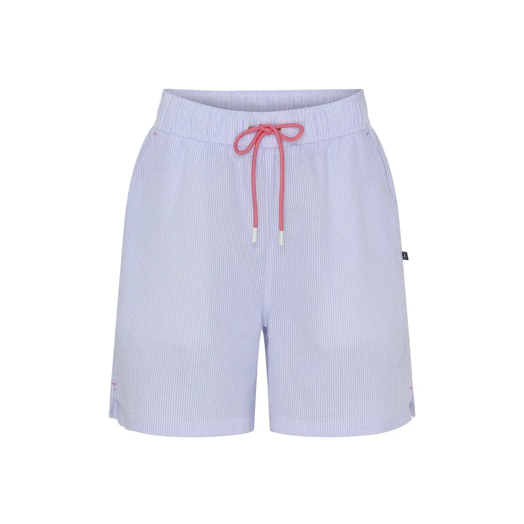 Shandie Shorts - White/Light Blue