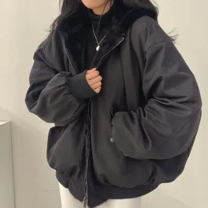 Shanina - Reversible lined bomber jacket