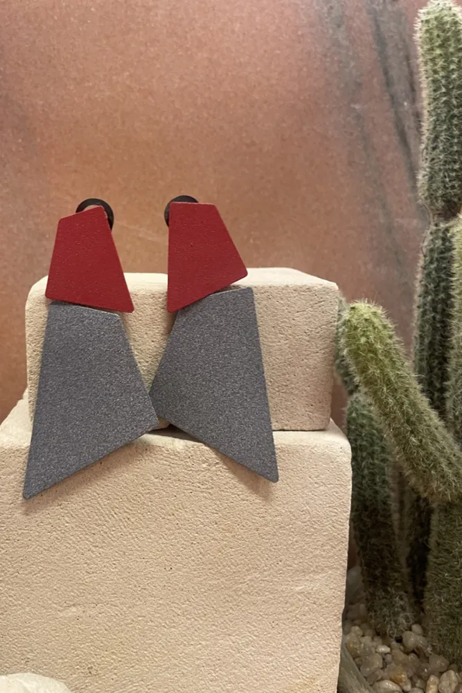 Shapes Clip On Earrings By Character Jewels