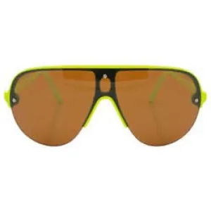 SHAPES Yellow/Amber Aviator Sunglasses