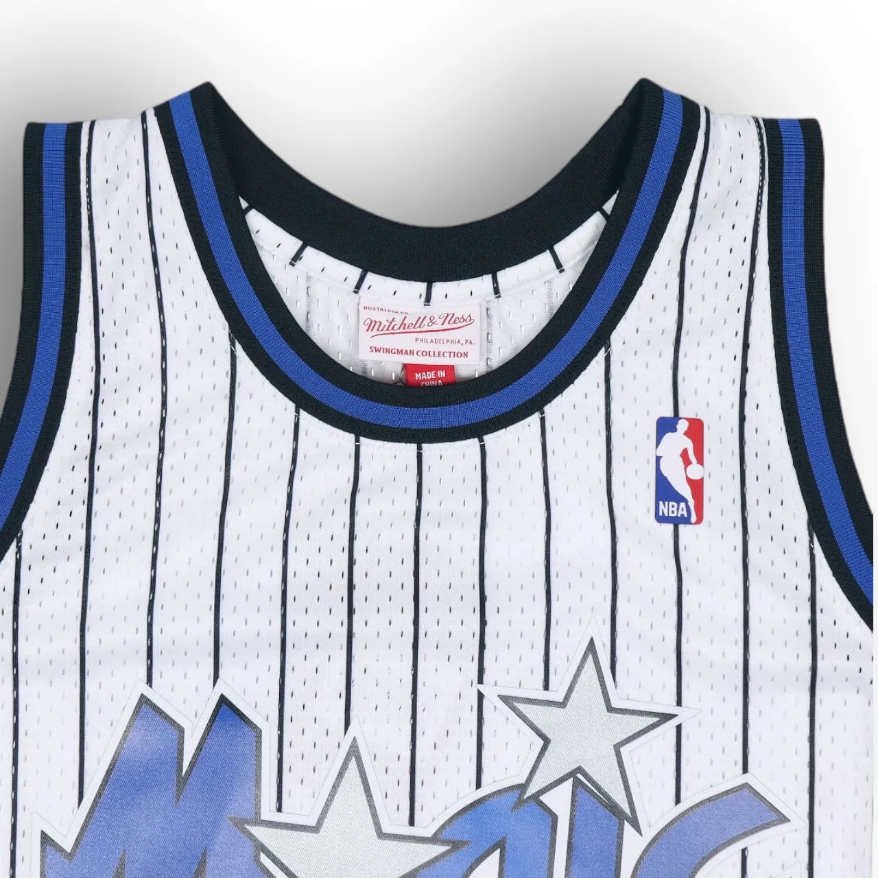 Shaquille O'Neal 1993-1994 Orlando Magic Home Mitchell & Ness Swingman Jersey - White