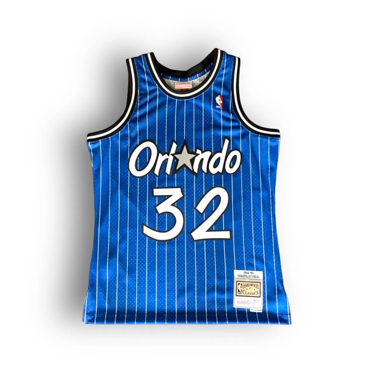 Shaquille O'Neal 1994-1995 Orlando Magic Away Mitchell & Ness Swingman Jersey - Blue