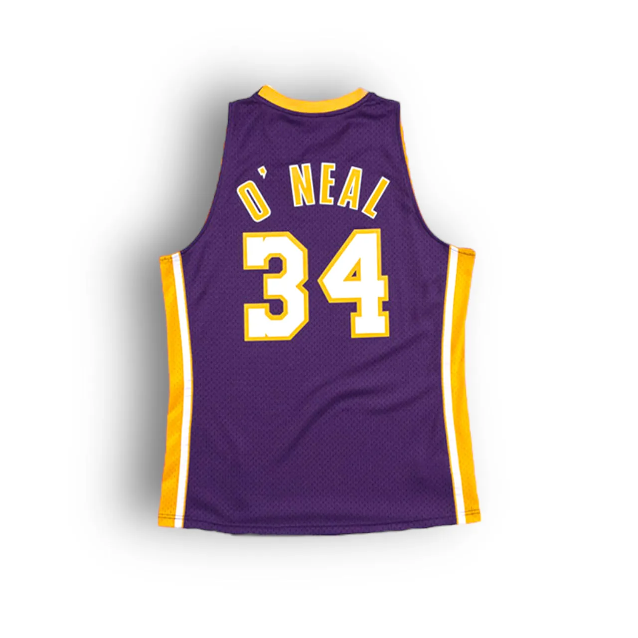 Shaquille O'Neal 1999-2000 Los Angeles Lakers Away Mitchell & Ness Swingman Jersey - Purple