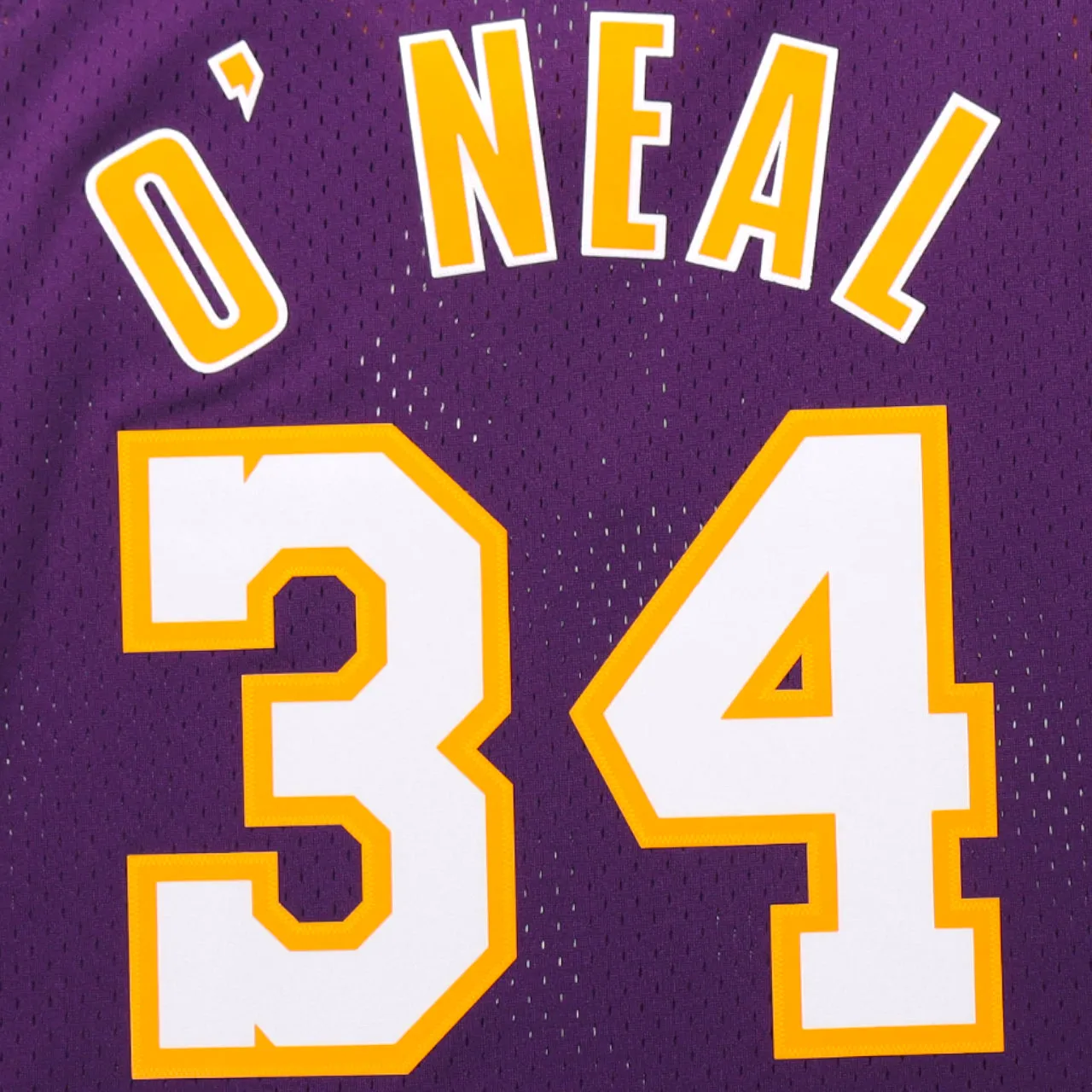 Shaquille O'Neal 1999-2000 Los Angeles Lakers Away Mitchell & Ness Swingman Jersey - Purple