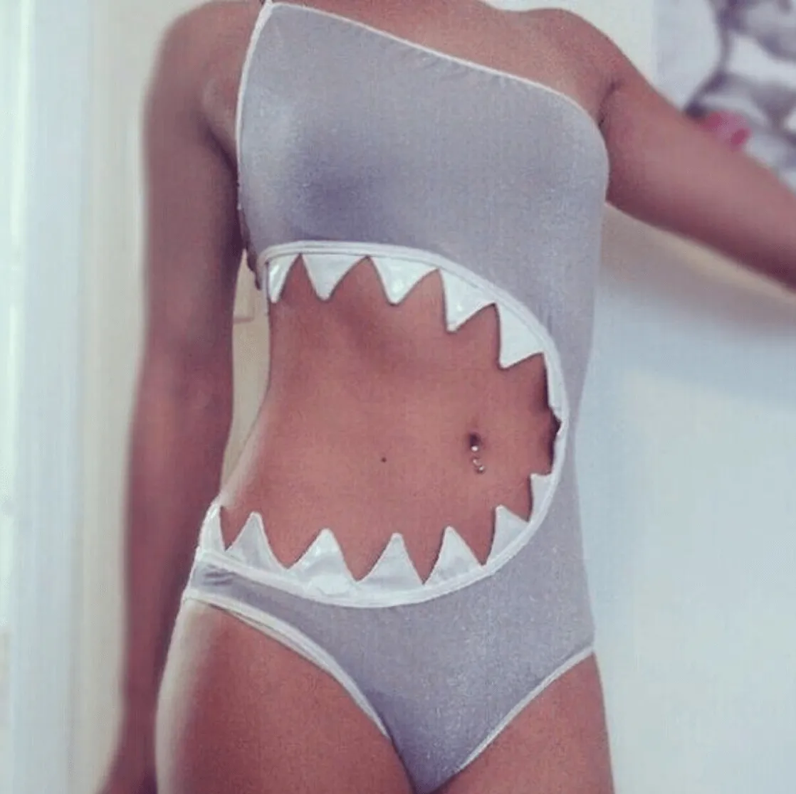 Shark Design Women Swimwear