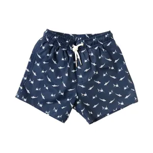 Sharks - Kids Swim Trunks