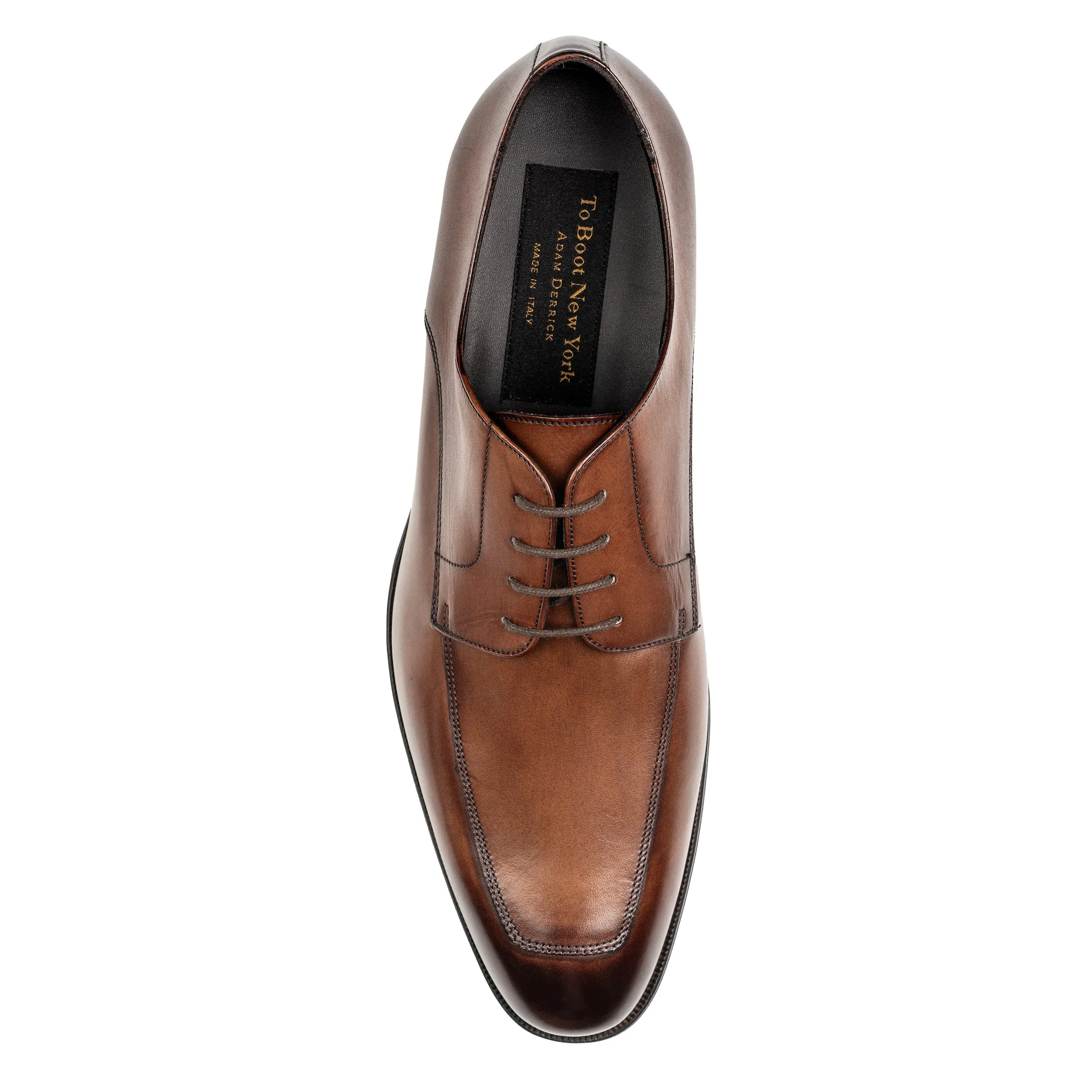 Shatner Burnished Brown Apron Oxford