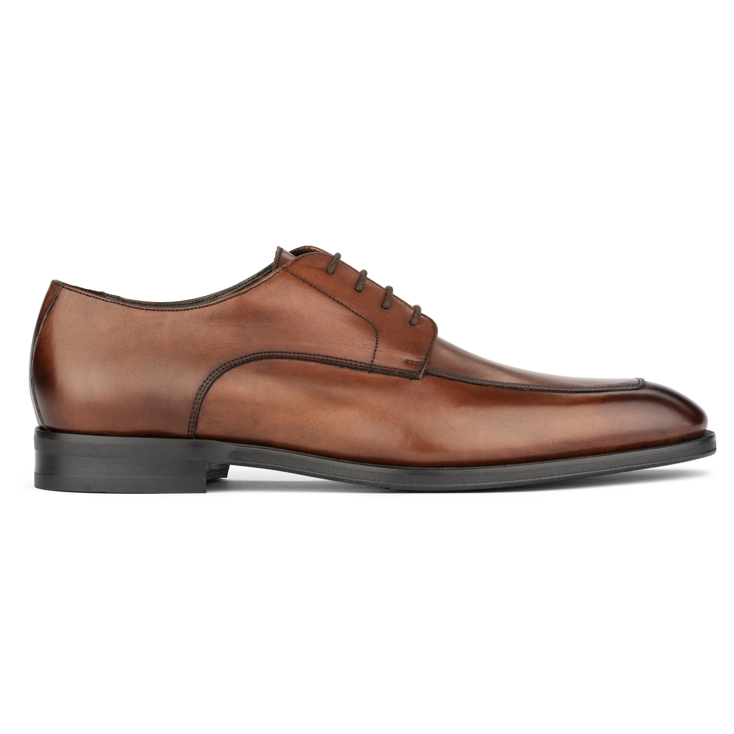 Shatner Burnished Brown Apron Oxford