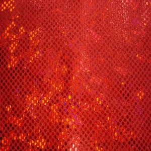 Shattered Glass Spandex - Red