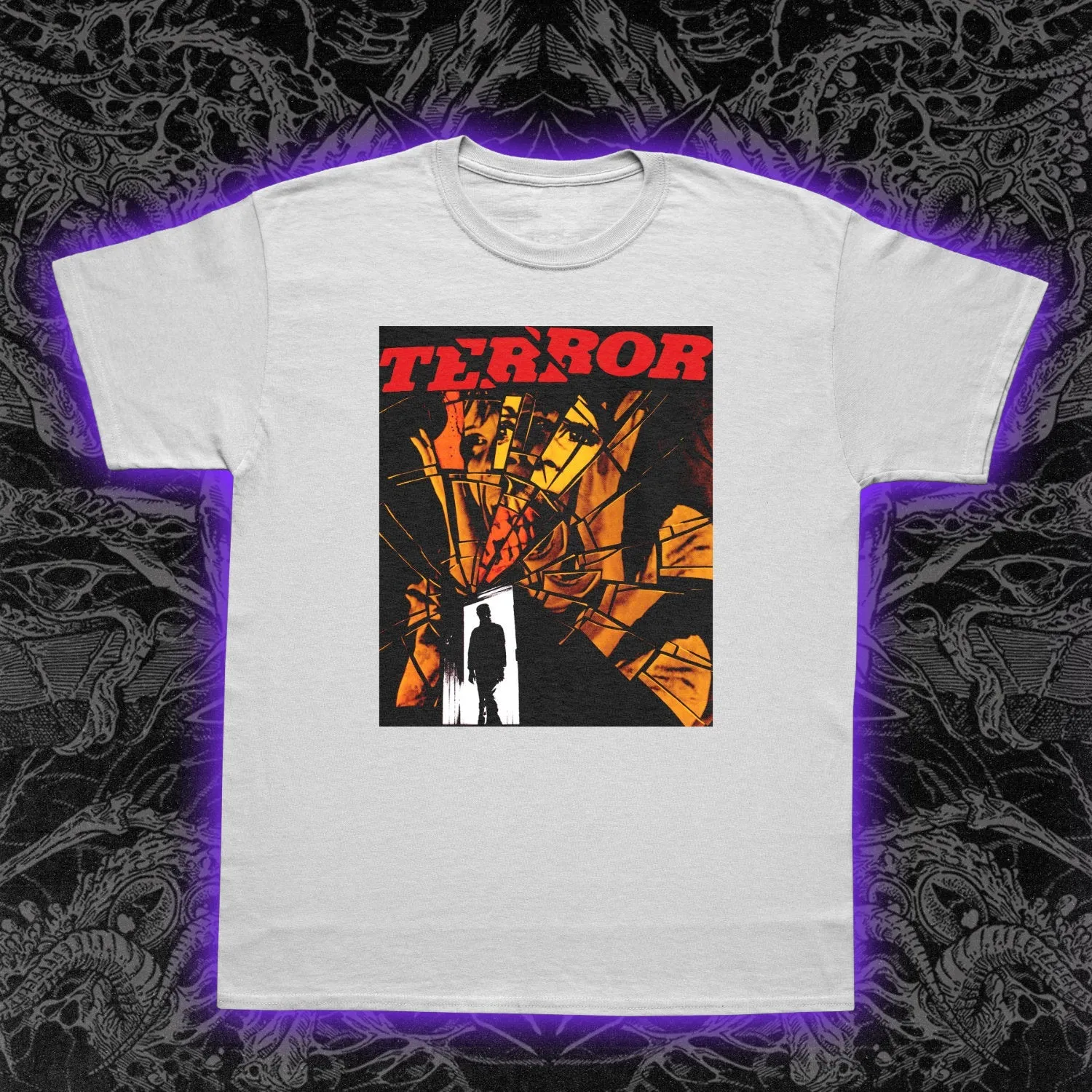 Shattered Mirror Terror Slim Fit Tee