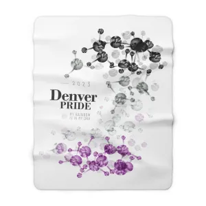 SHAVA CO Asexual Flag 2023 Pride, Denver Sherpa Fleece Blanket - My Rainbow Is In My DNA