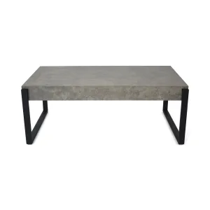 Shaw Modern Industrial Coffee Table