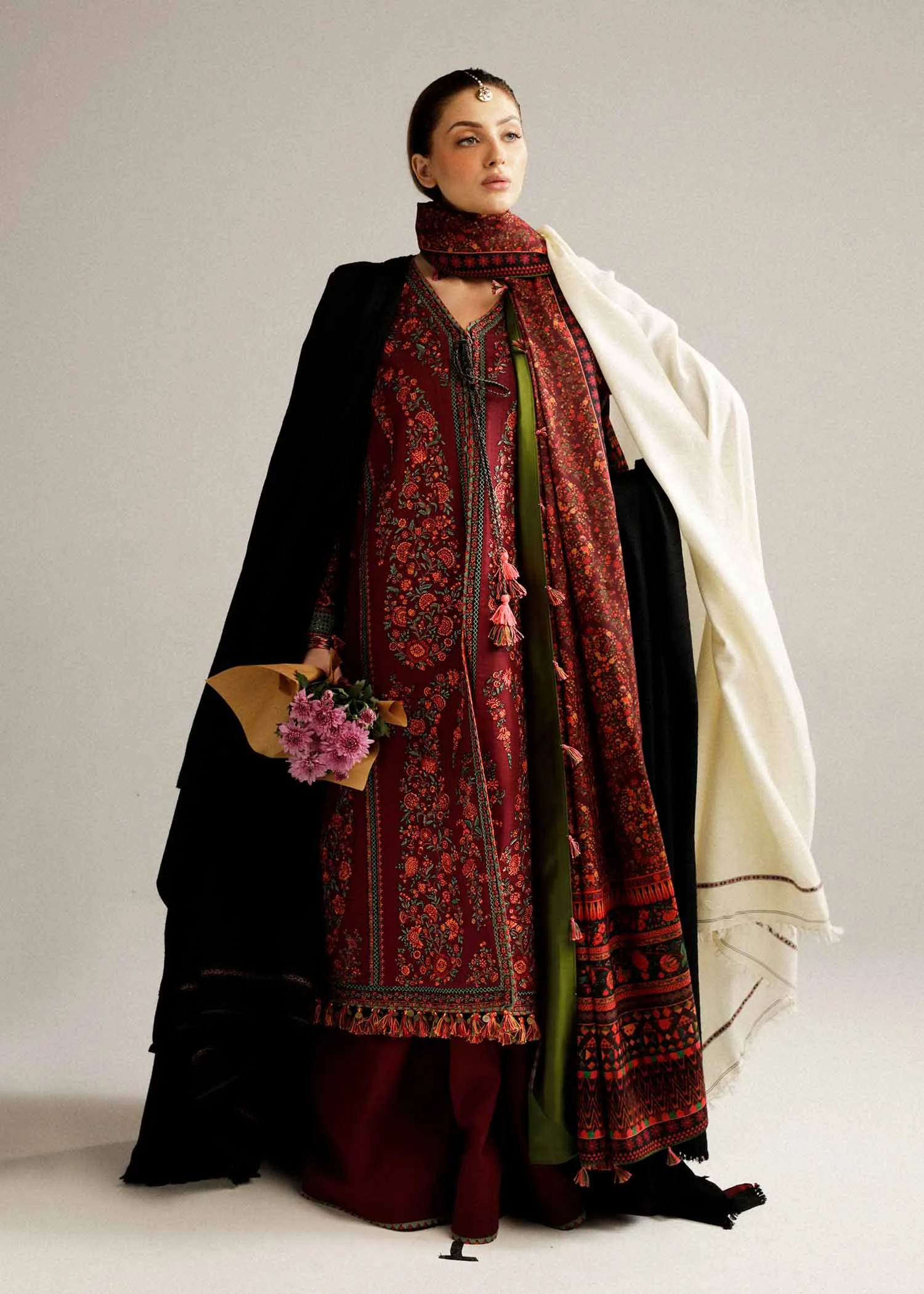 Shawl Khaddar '23 - Ruby