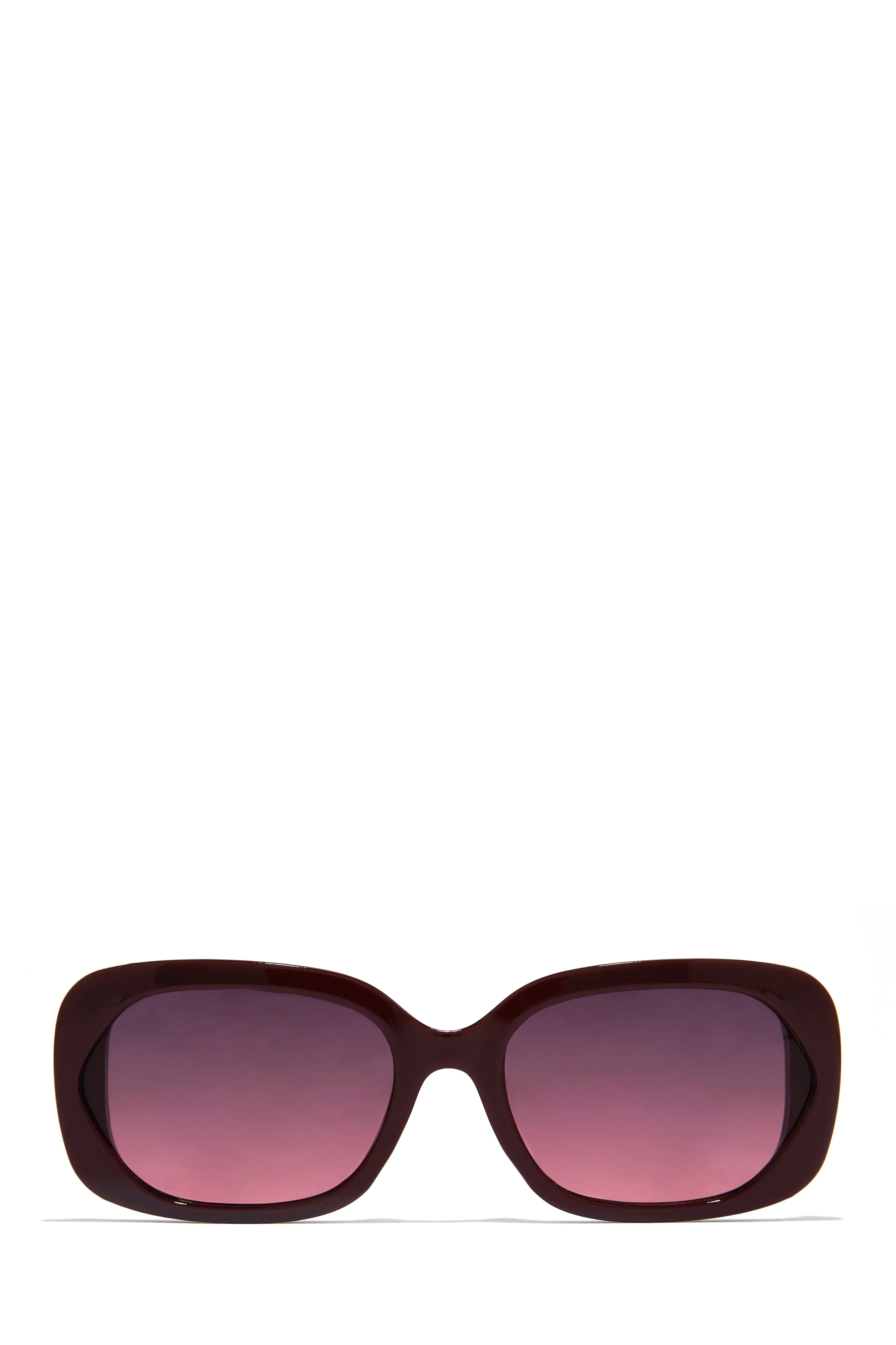 Shayna Oversized Sunglasses - Nude