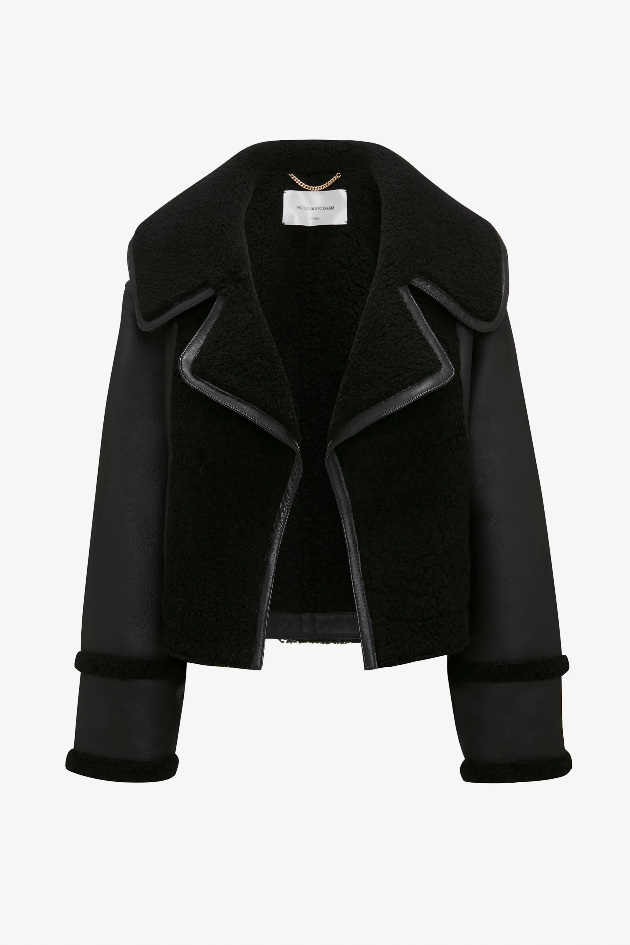 Shearling Jacket In Black