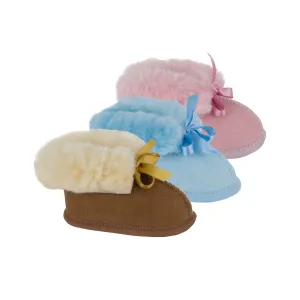 Sheepskin Baby Booties