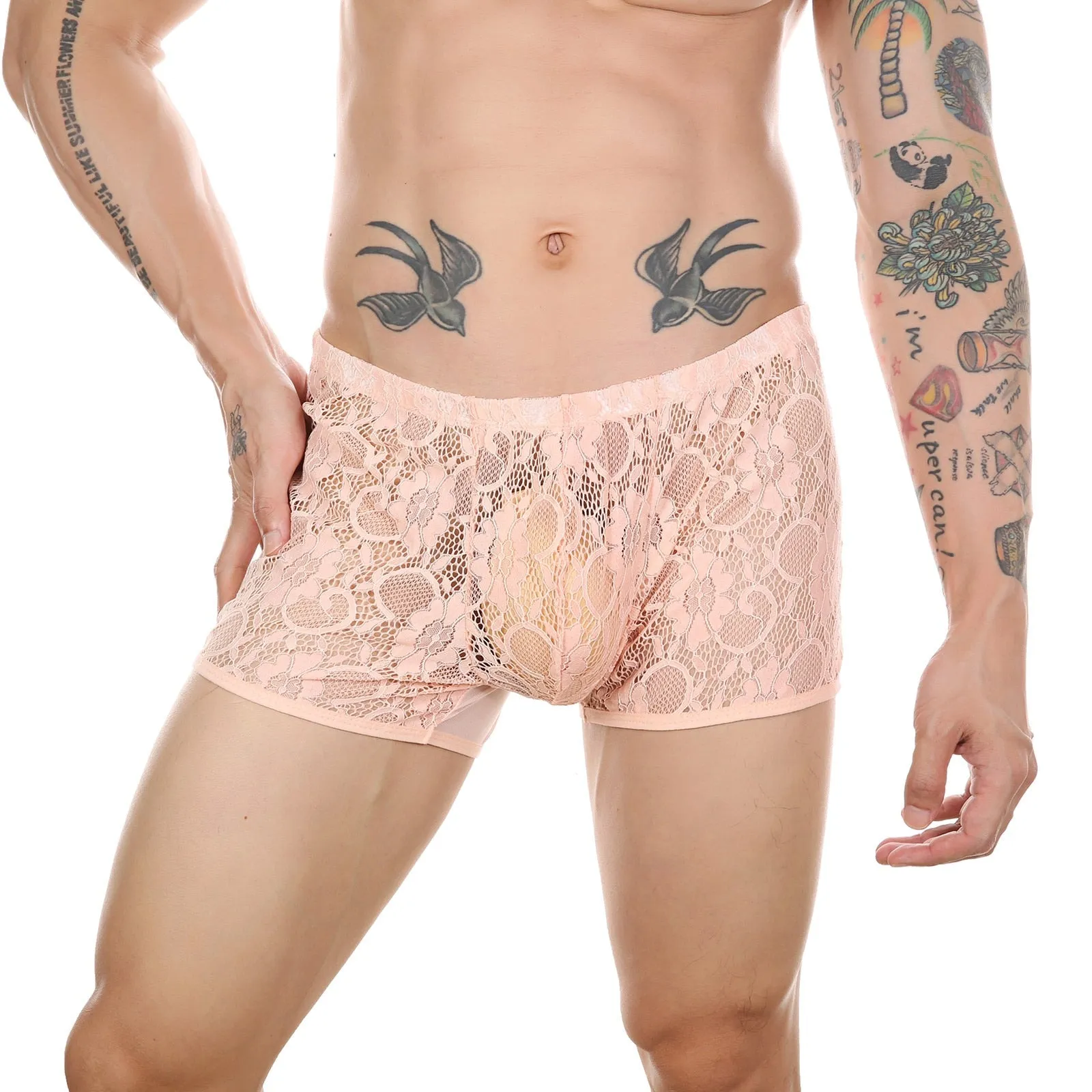 SHEER Lace Boxers 5-Pack