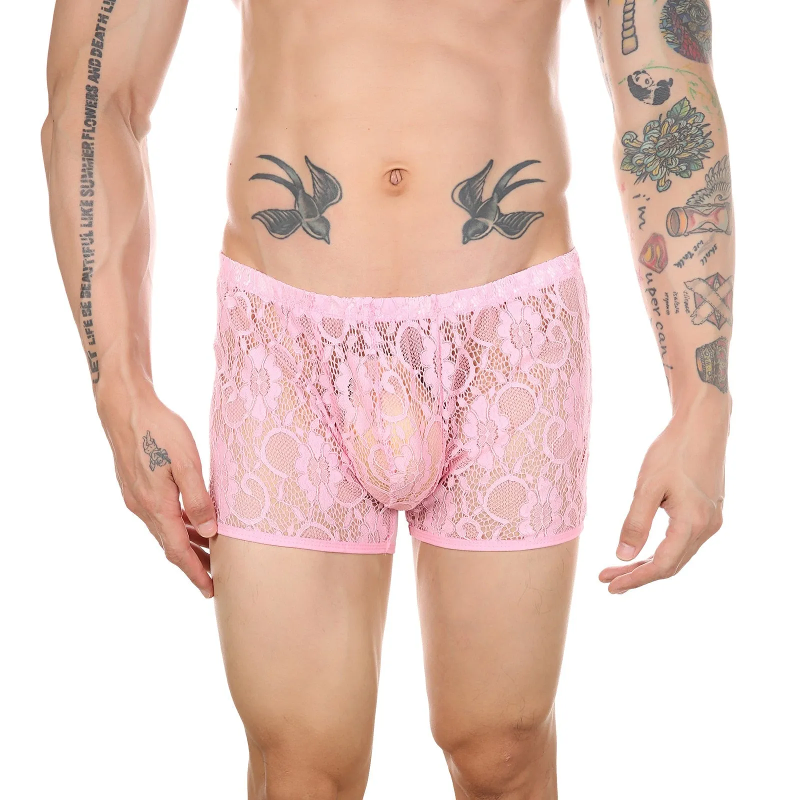 SHEER Lace Boxers 5-Pack