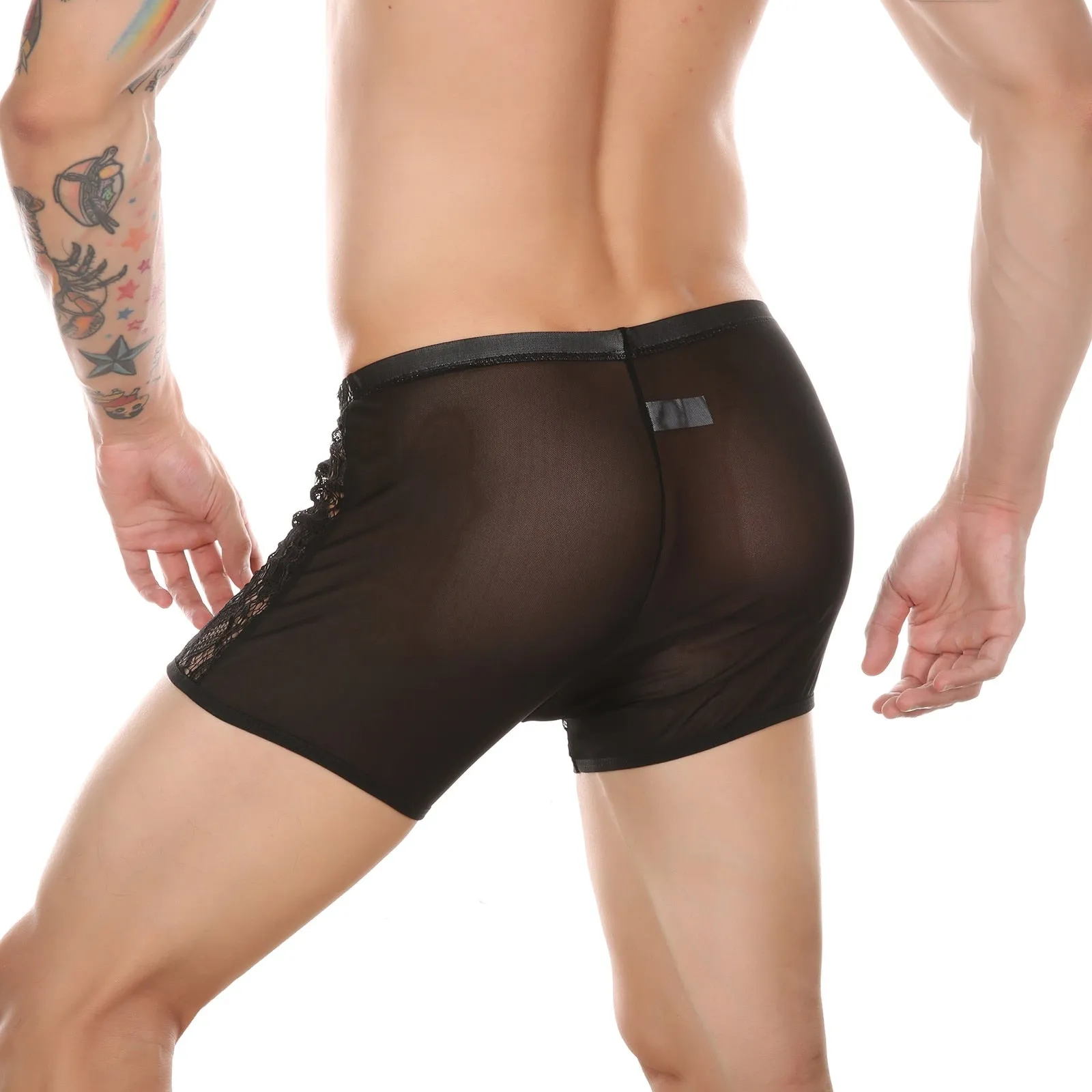 SHEER Lace Boxers 5-Pack