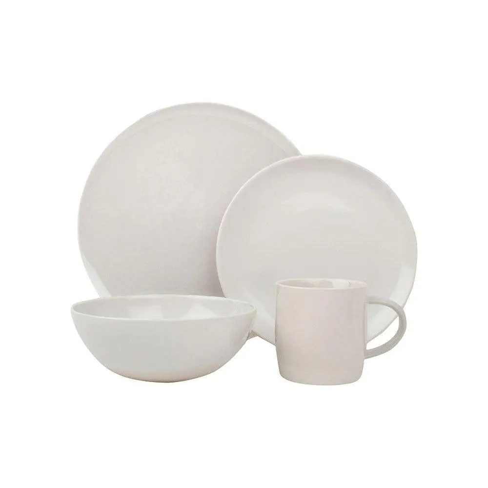 Shell Bisque 4-Piece Place Setting