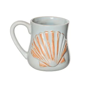 Shell Light Blue Mug