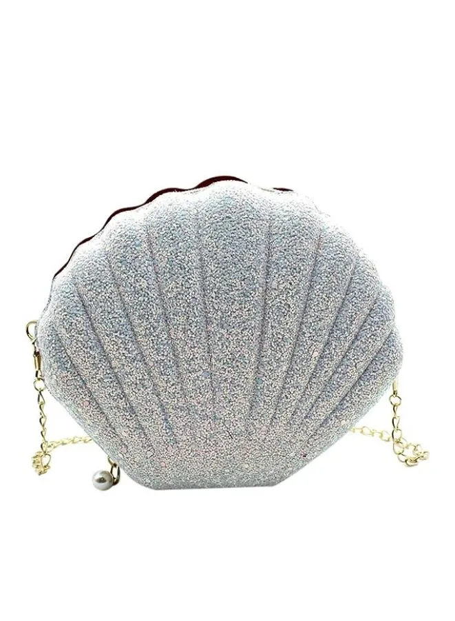 Shell-Shaped Evening Party Purse for Women