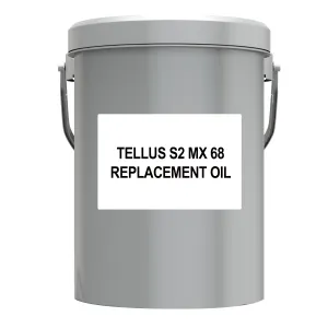 Shell Tellus S2 MX 68 Hydraulic Replacement Oil by RDT - 5 Gallon Pail