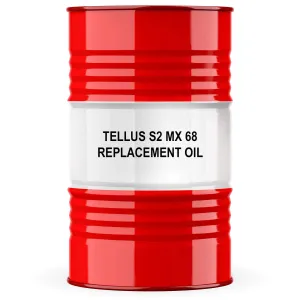 Shell Tellus S2 MX 68 Hydraulic Replacement Oil by RDT - 55 Gallon Drum