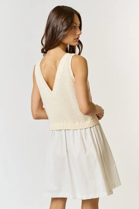 Shelly Woven Knit Dress