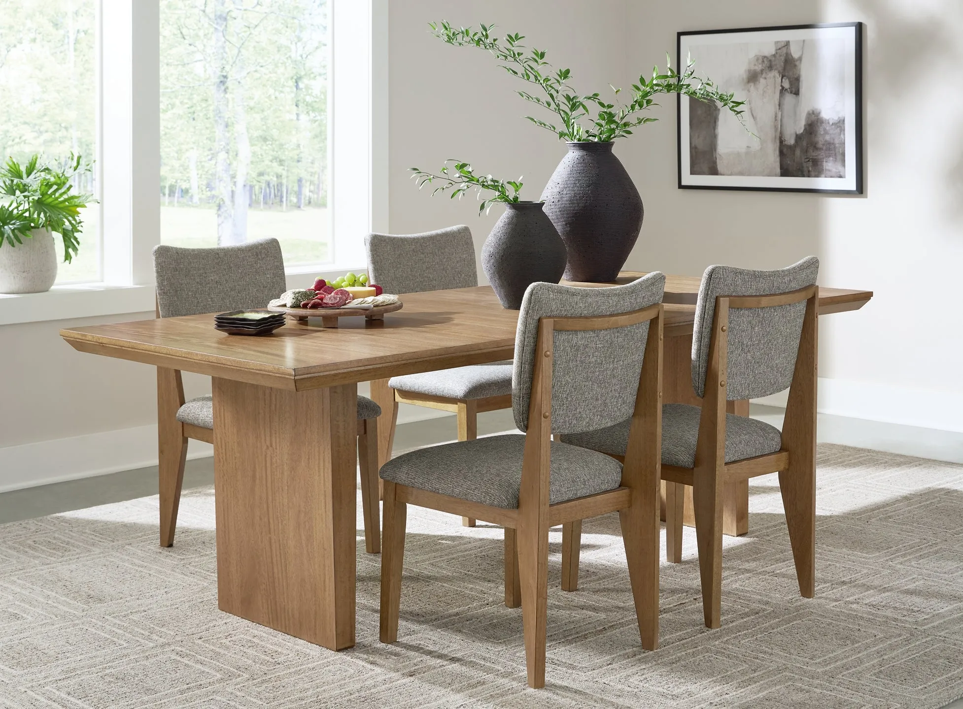 Sherbana Dining Table and 4 Chairs