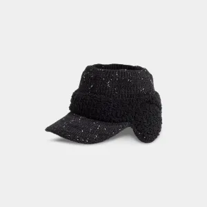 Sherpa Pony Hat - Black