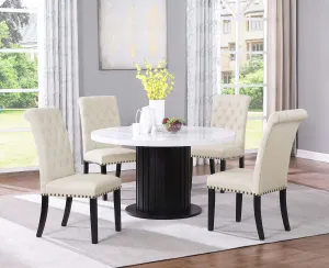 Sherry 5-piece Round Dining Set