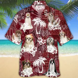 Shih Tzu Hawaiian Shirt, Best Gift For Dog Lovers