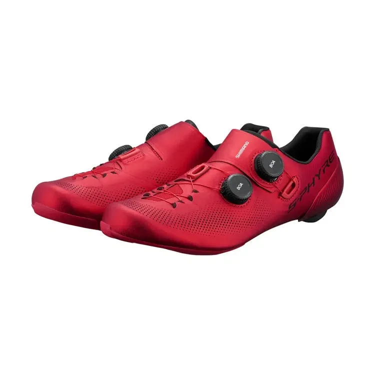 SHIMANO Sphyre RC9 SHRC 903 Road Cycling Shoes - Red