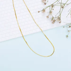 Shimmer and Shine Gold-Plated 925 Sterling Silver Chain