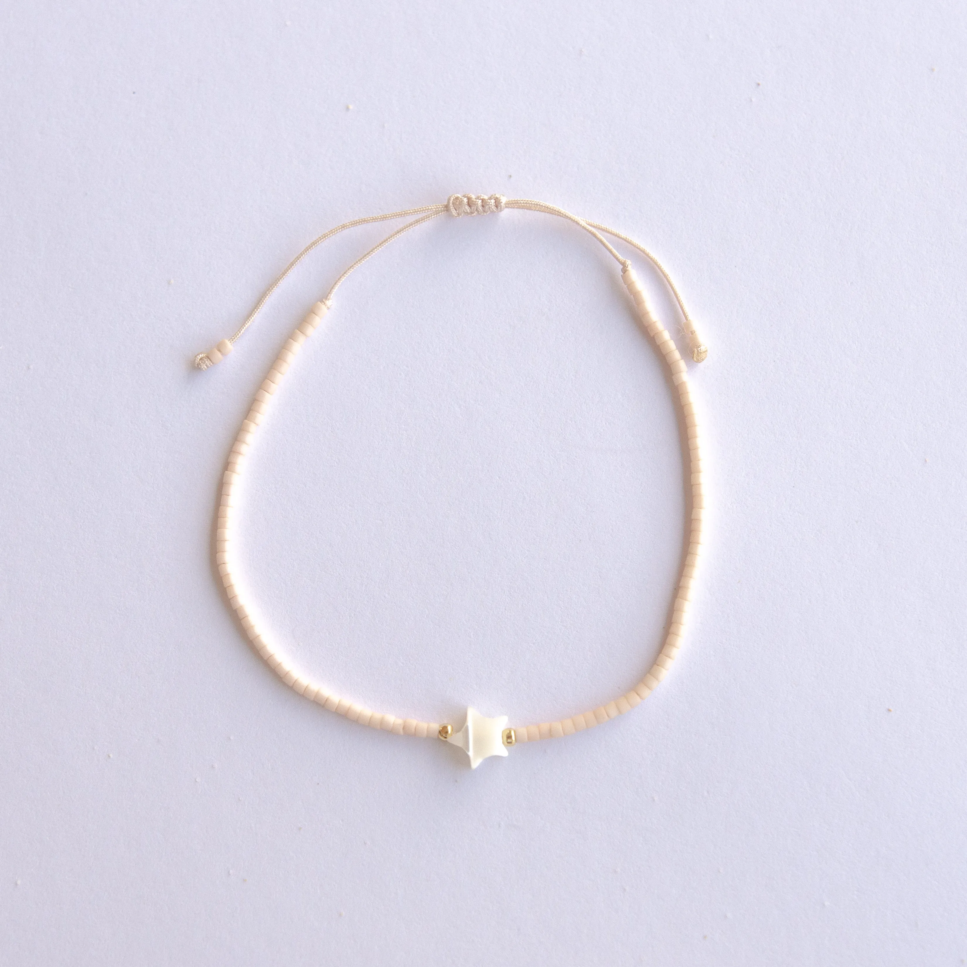 Shine Star Mother of Pearl Adjustable Bracelet