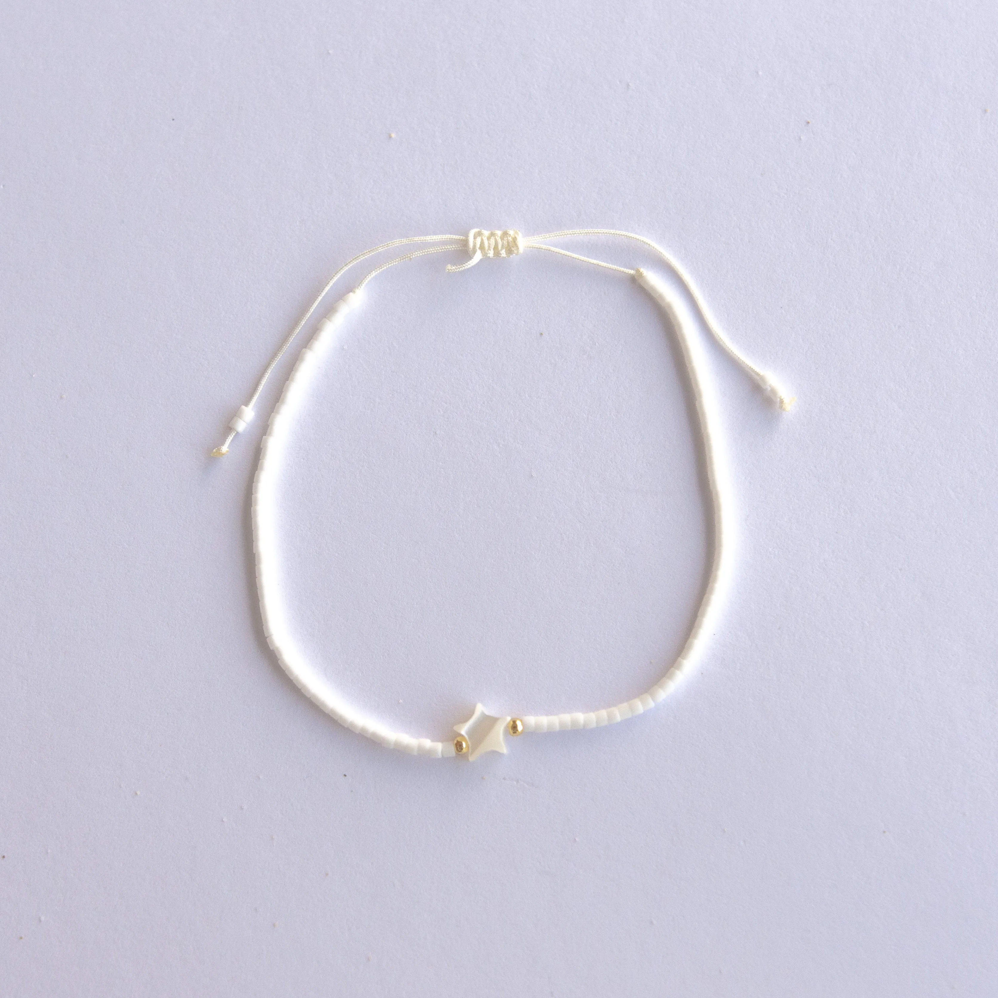 Shine Star Mother of Pearl Adjustable Bracelet