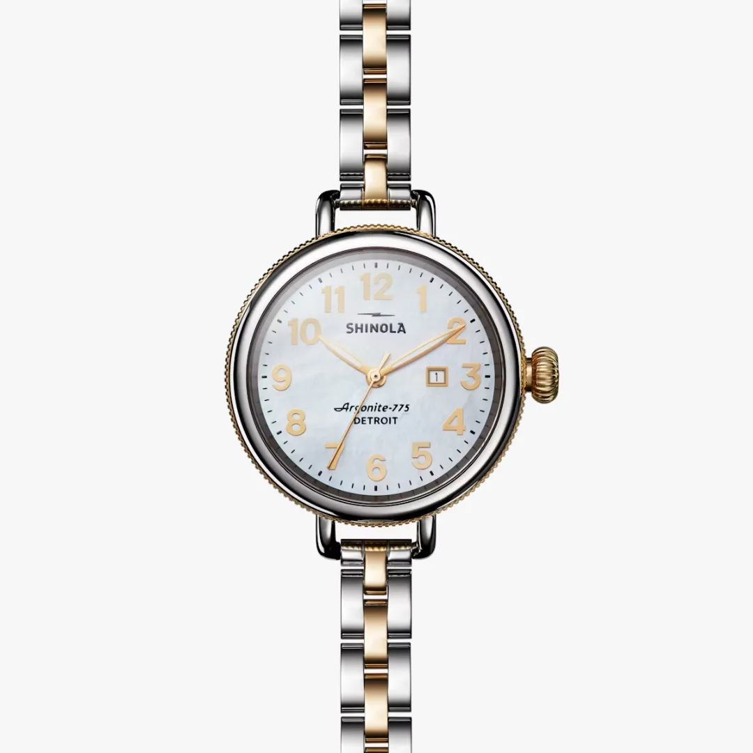 Shinola The Birdy 34mm Two-Tone