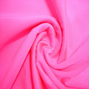 Shiny Nylon Spandex - Fluro Pink