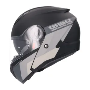 Shiro Explorer Maverick Modular Helmet Titanium Mate