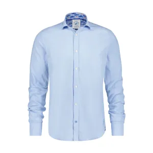 Shirt linen light blue timeless