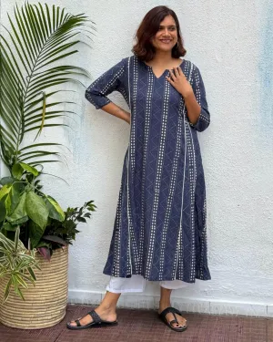 Shobha Block Printed Cotton Kurti