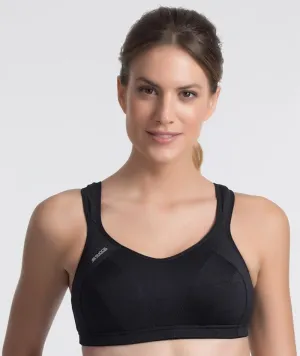 Shock Absorber Active Multisport Wire-Free Support Bra - Black