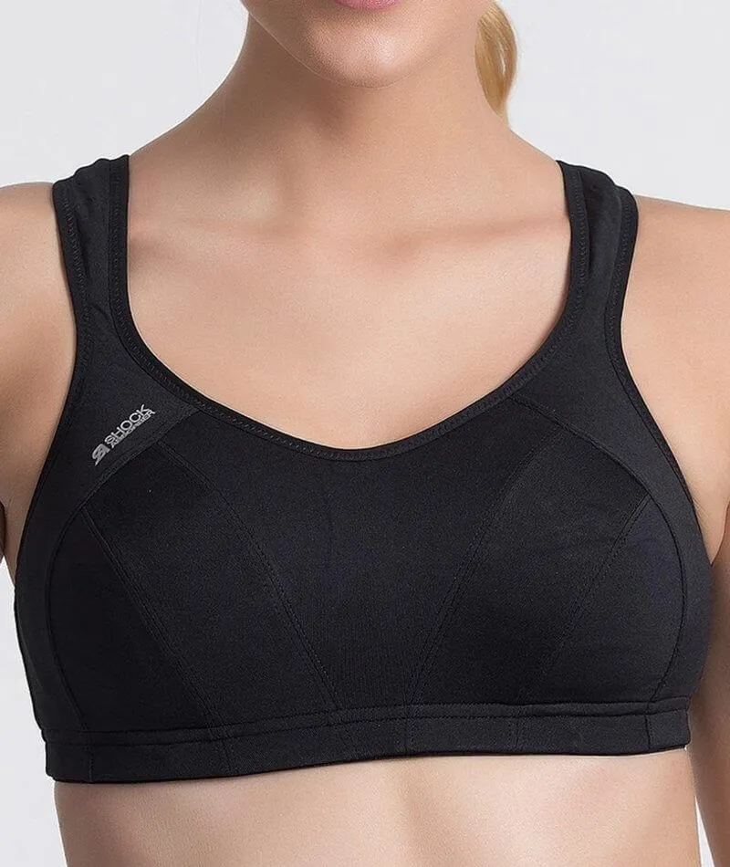 Shock Absorber Active Multisport Wire-Free Support Bra - Black