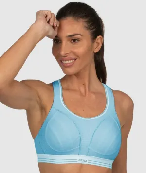 Shock Absorber Ultimate Run Sports Bra - Light Blue