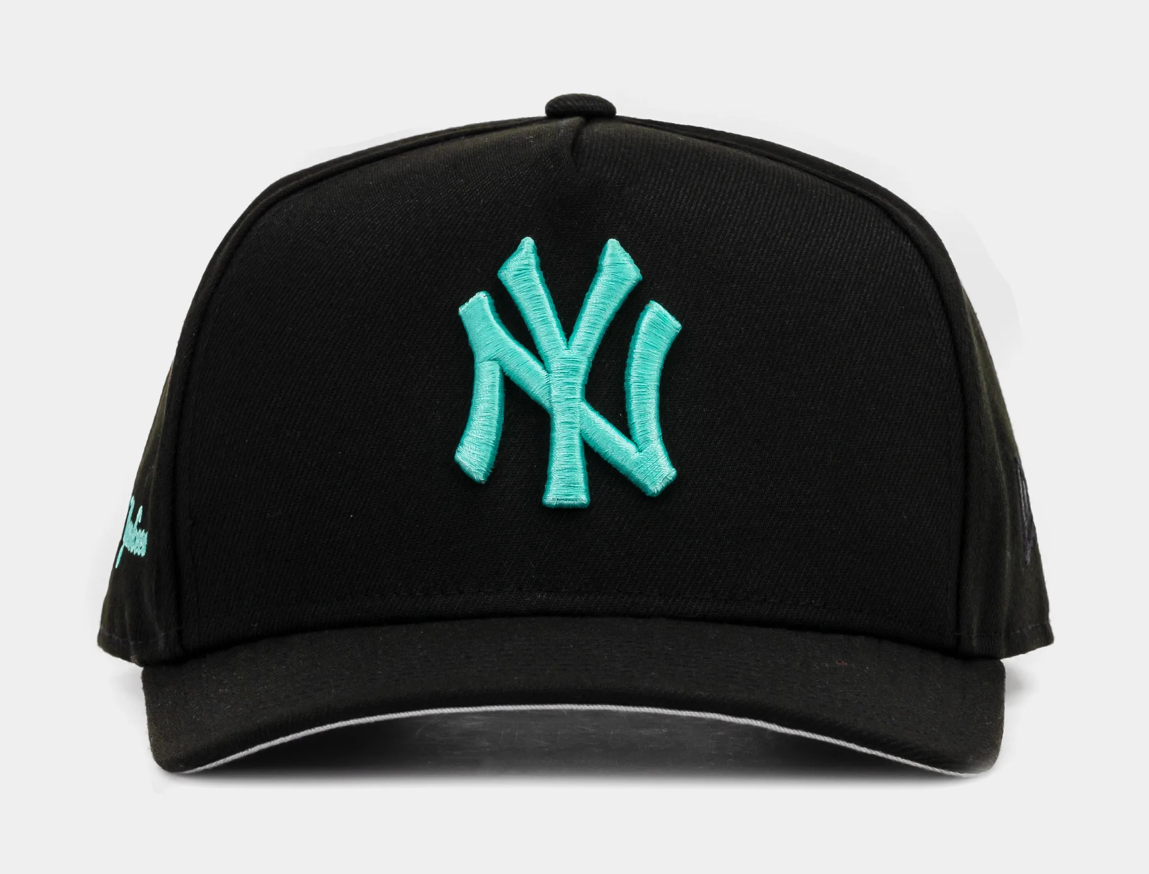 Shoe Palace Exclusive New York Yankees Mint 950AF Snapback Mens Hat (Black/Teal)