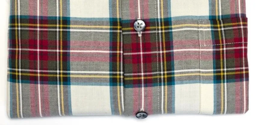 Shop Our Dress Stewart Plaid Shirt: Long Sleeve, Button-Down Collar, Made in Canada